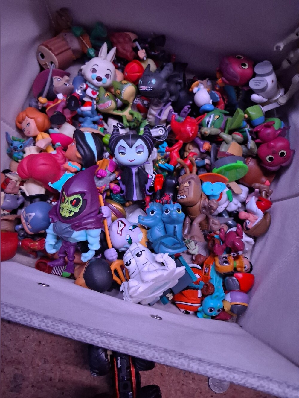 Disney And Other Assorted Collectible Toys Mixed Over 90 Pieces